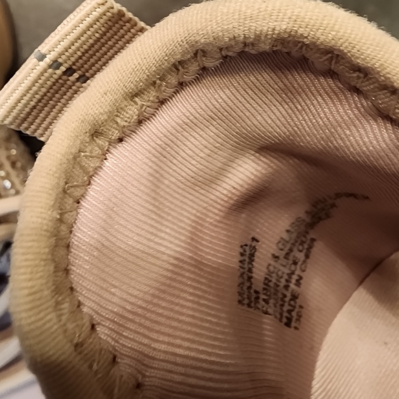 Steve Madden Bling nude/natural fashion lifestyle sneakers in size 7M - Picture 6 of 11